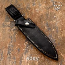 Hand Made By Impact Cutlery Rare D2 Custom Full Tang Boot Knife Dagger
