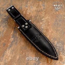 Hand Made By Impact Cutlery Rare D2 Custom Full Tang Boot Knife Dagger