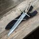 Hand Made J2 Steel Battle Ready Hunting Battle Ready Stag Fixed Dagger Knife