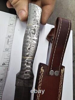 Handmade All Damascus Dagger With Sheath