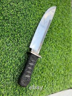 Handmade Custom Dagger Hunting Camp Survival Tactical Combat Sharp Bowie Knife
