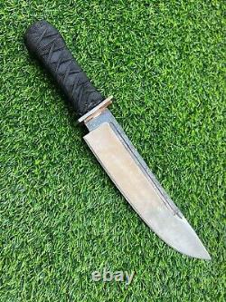 Handmade Custom Dagger Hunting Camp Survival Tactical Combat Sharp Bowie Knife