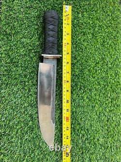 Handmade Custom Dagger Hunting Camp Survival Tactical Combat Sharp Bowie Knife