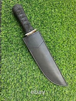 Handmade Custom Dagger Hunting Camp Survival Tactical Combat Sharp Bowie Knife