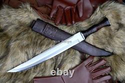 Handmade Dagger-15 inches long Blade-Large knife-hunting, camping, tactica-knives