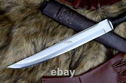 Handmade Dagger-15 inches long Blade-Large knife-hunting, camping, tactica-knives