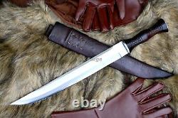 Handmade Dagger-15 inches long Blade-Large knife-hunting, camping, tactica-knives