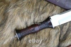 Handmade Dagger-15 inches long Blade-Large knife-hunting, camping, tactica-knives