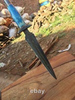 Handmade Damascus Dagger Knife is Simple, Stylish & Light Weight