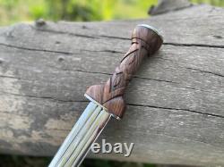 Handmade Gift Carbon Steel Highlanders Age of Sail Scottish Dirk Dagger Knife