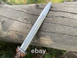 Handmade Gift Carbon Steel Highlanders Age of Sail Scottish Dirk Dagger Knife