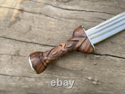 Handmade Gift Carbon Steel Highlanders Age of Sail Scottish Dirk Dagger Knife