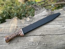 Handmade Gift Carbon Steel Highlanders Age of Sail Scottish Dirk Dagger Knife