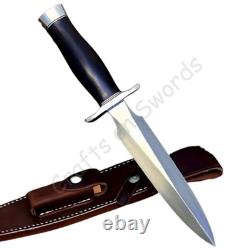 Handmade Randall Fighting Stiletto Antique Replica Knife with Sheath