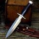 Handmade Rare Randall Fighting Stiletto Antique Dagger Knife Replica Withsheath