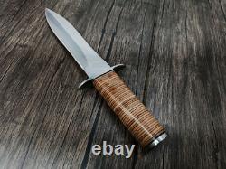 Handmade Stainless steel Tactical Dagger Knife For Hunting Outdoor & Camping