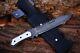 Handmade Tactical D2 Steel Tanto Boot Dagger Fixed Blade Hunting Knife