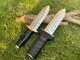 Handmade Thorfinn Dagger Knife, Anime Vinland Saga Carbon Steel Hunting Knife