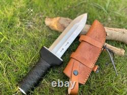 Handmade Thorfinn DAGGER Knife, Anime Vinland Saga Carbon Steel Hunting KNIFE