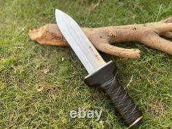 Handmade Thorfinn DAGGER Knife, Anime Vinland Saga Carbon Steel Hunting KNIFE