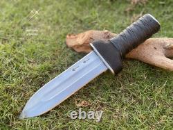 Handmade Thorfinn DAGGER Knife, Anime Vinland Saga Carbon Steel Hunting KNIFE