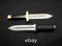 Handmade Vinland Saga Thorfinn Daggers Anime Replica Twin Set with Sheaths