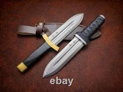Handmade Vinland Saga Thorfinn Knifes with Leather Sheath Dagger Knife Set