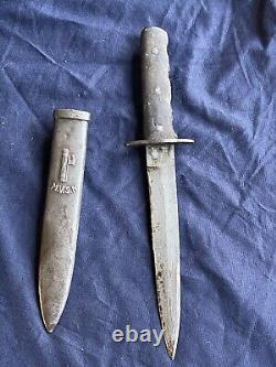 ITALIAN WW2 FIGHTING KNIFE/Dagger MVSN