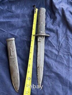 ITALIAN WW2 FIGHTING KNIFE/Dagger MVSN