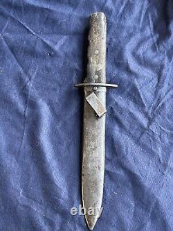 ITALIAN WW2 FIGHTING KNIFE/Dagger MVSN