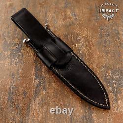 Impact Cutlery Custom D2 Fuller Dagger Knife Wire Wrapped Handle