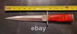 Impact Cutlery Custom D2 Tool Steel Dagger Knife Resin Handle- 2196