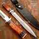 Impact Cutlery Custom Dagger Knife Camel Bone & Exotic Wood Handle- 1753