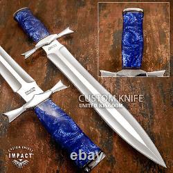 Impact Cutlery Rare Custom Art Dagger Knife Resin Handle