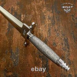 Impact Cutlery Rare Custom Art Tooth Pick Dagger Knife Wire Wrapped Handle- 1126