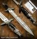 Impact Cutlery Rare Custom D2 Art Dagger Knife Bull Horn Handle