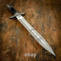 Impact Cutlery Rare Custom D2 Art Dagger Knife Bull Horn Handle