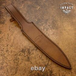 Impact Cutlery Rare Custom D2 Art Dagger Knife Stag Antler Handle