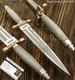 Impact Cutlery Rare Custom D2 Art Dagger Knife Wire Wrapped Handle
