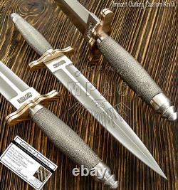 Impact Cutlery Rare Custom D2 Art Dagger Knife Wire Wrapped Handle
