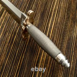 Impact Cutlery Rare Custom D2 Art Dagger Knife Wire Wrapped Handle
