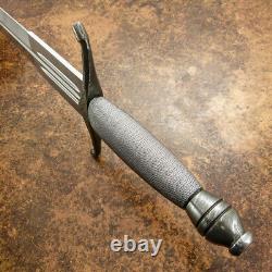 Impact Cutlery Rare Custom D2 Blood Grooved Sword Knife Dagger Wire Wrapped