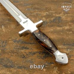 Impact Cutlery Rare Custom D2 Full Tang Fuller 26.70 Dagger Knife Sword
