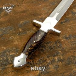 Impact Cutlery Rare Custom D2 Full Tang Fuller 26.70 Dagger Knife Sword