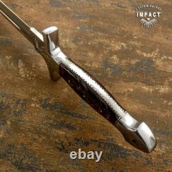 Impact Cutlery Rare Custom D2 Full Tang Fuller 26.70 Dagger Knife Sword