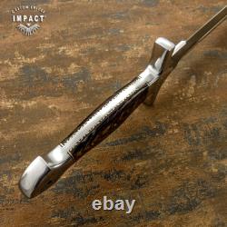 Impact Cutlery Rare Custom D2 Full Tang Fuller 26.70 Dagger Knife Sword