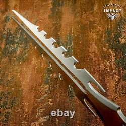 Impact Cutlery Rare Custom D2 Full Tang Predator Art Dagger Knife Stag Antler