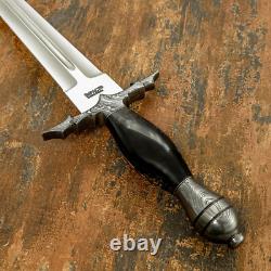 Impact Cutlery Rare Custom D2 Fulle Dagger Sword Knife Damascus Guard