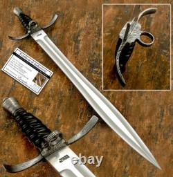 Impact Cutlery Rare Custom D2 Massive 29 Dagger Sword Knife Damascus Guard