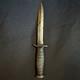 Imperial Us M3 Fighting Knife/dagger 1943 Wwii Original Militaria Marked